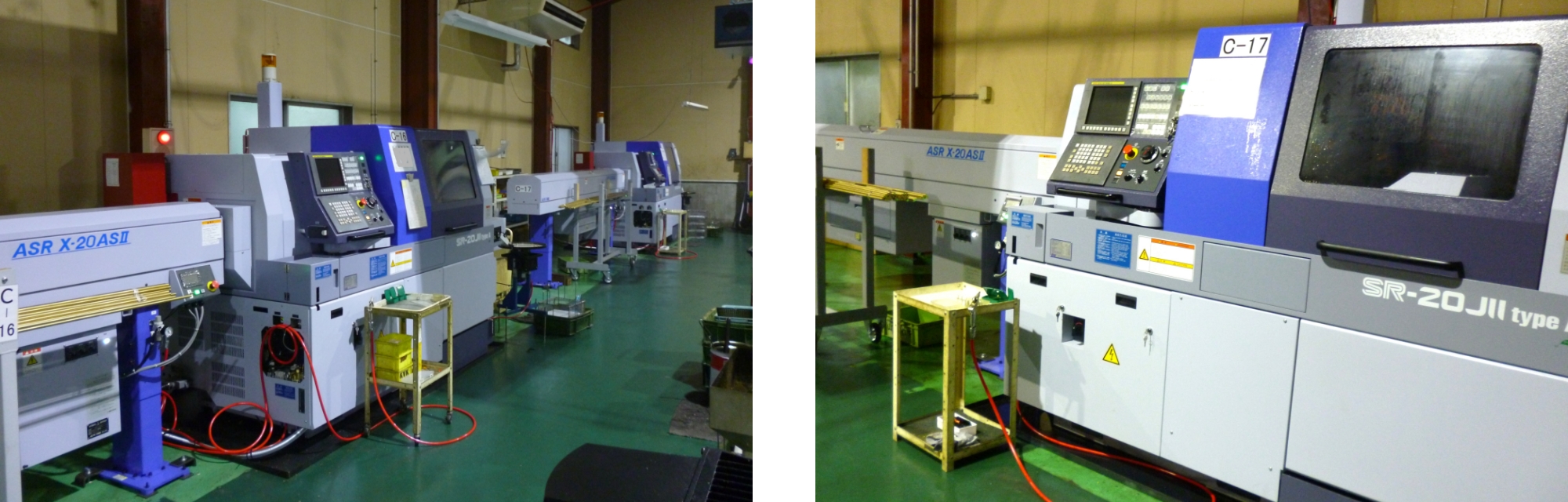 第二工場に新工作機を2機増設しました